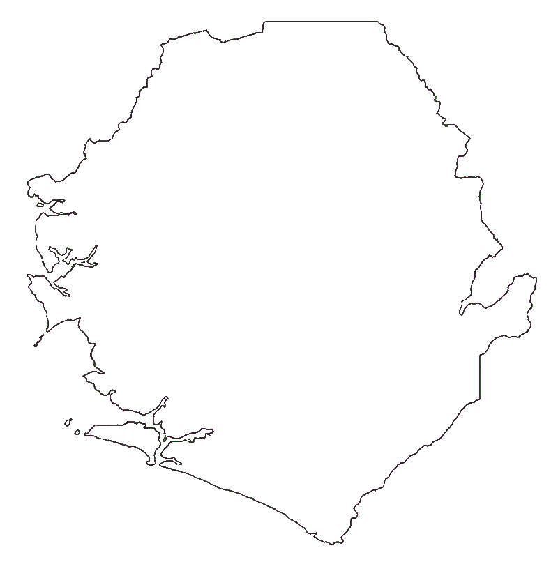 Map of Sierra Leone